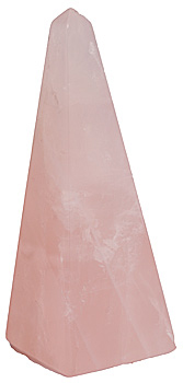 Rose Quartz Obelisk