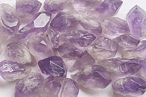 Amethyst Rough Points