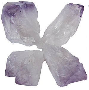 amethyst rough points